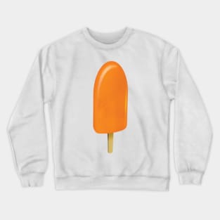 Orange single popsicle Crewneck Sweatshirt